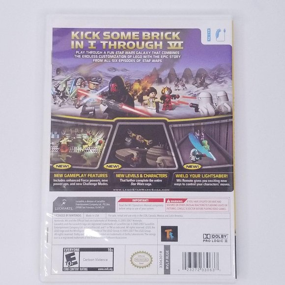 Nintendo Wii Lego Star Wars Complete Saga Tested - Picture 2 of 5